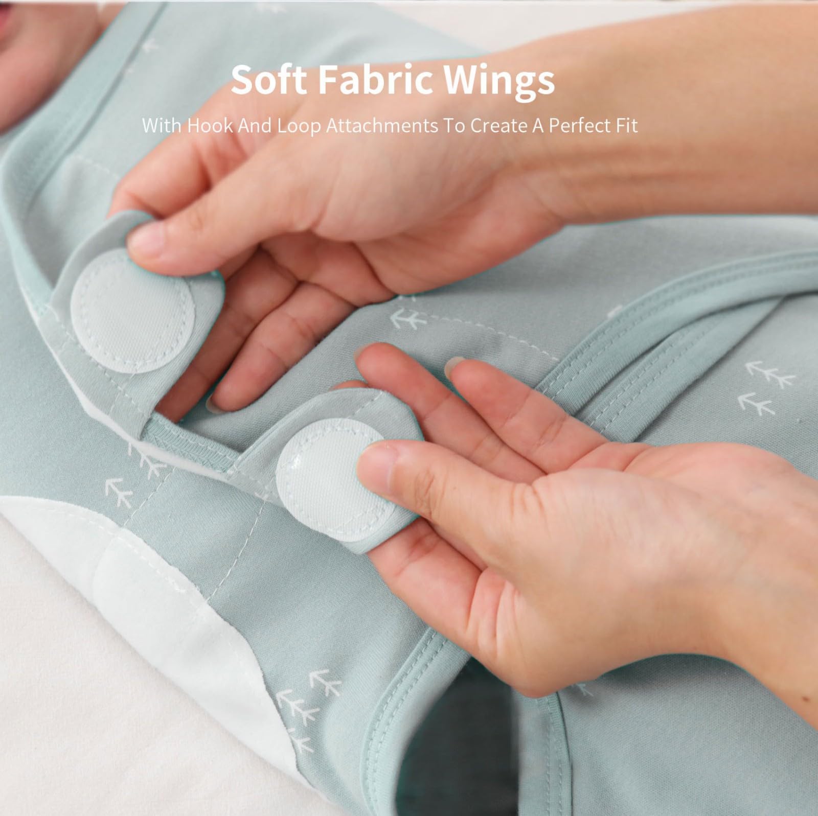 insular swaddle shows skin-friendly cotton material suitable for daily use
