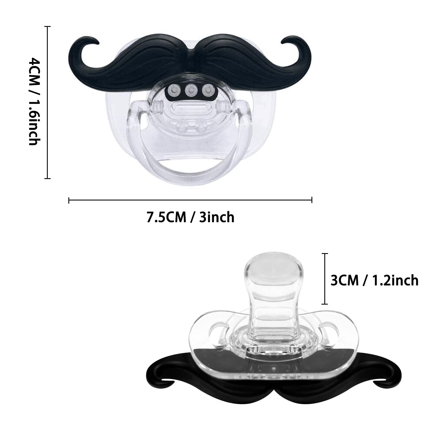 Intatikoo orthodontic pacifier design close-up supporting natural oral development