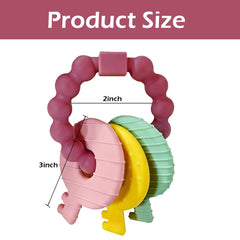 Intatikoo teething keys textures provide varied sensations for exploration