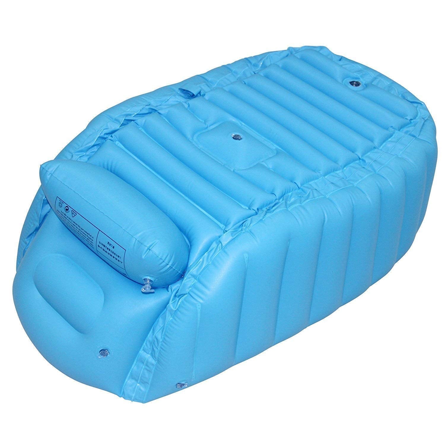 Intime deflates for compact storage blue packs flat for travel