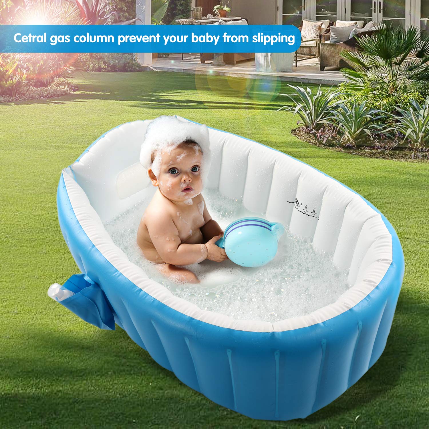 Intime textured bottom ergonomic design closeup prevents slipping