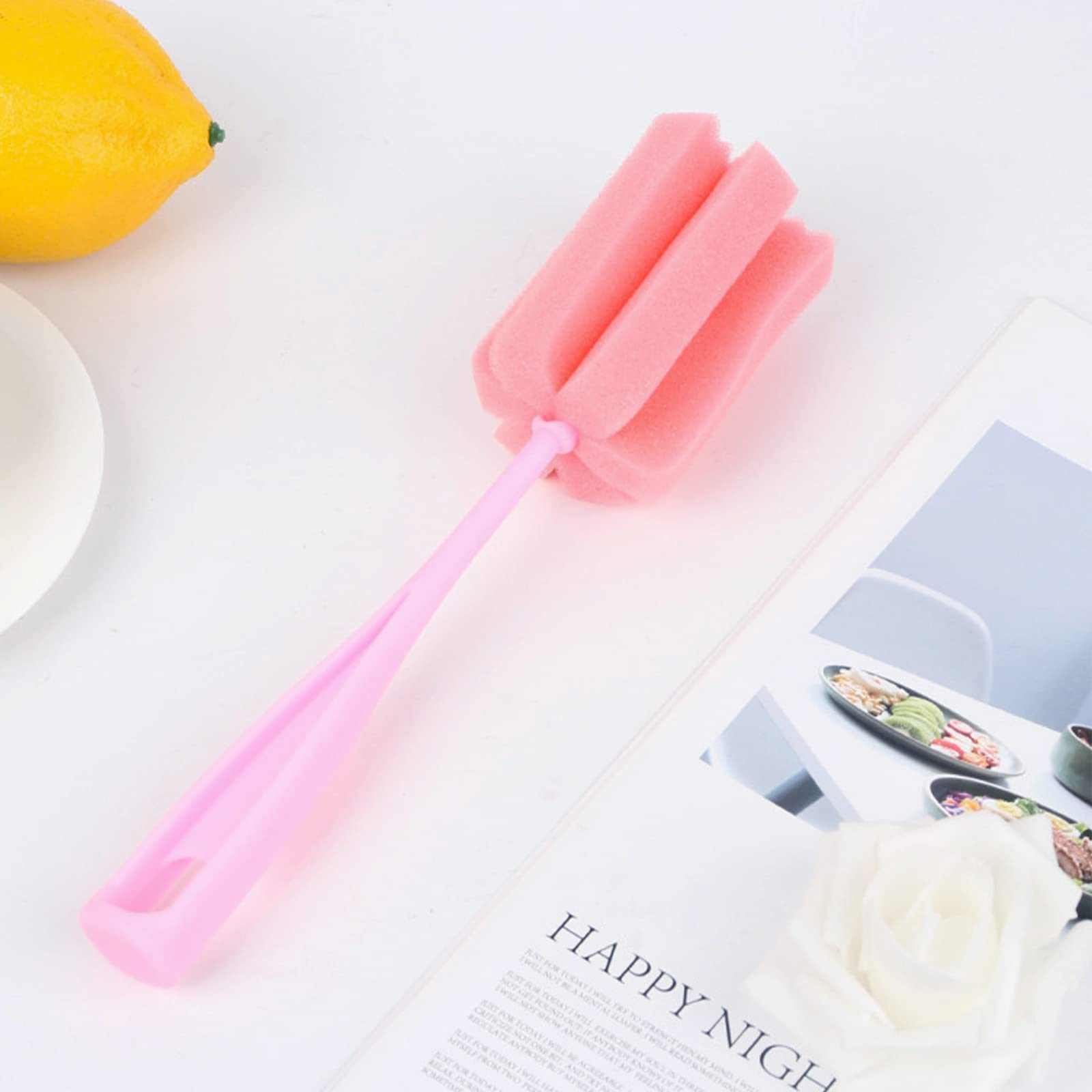 INVODA bottle brush set ideal for baby bottles and glassware.