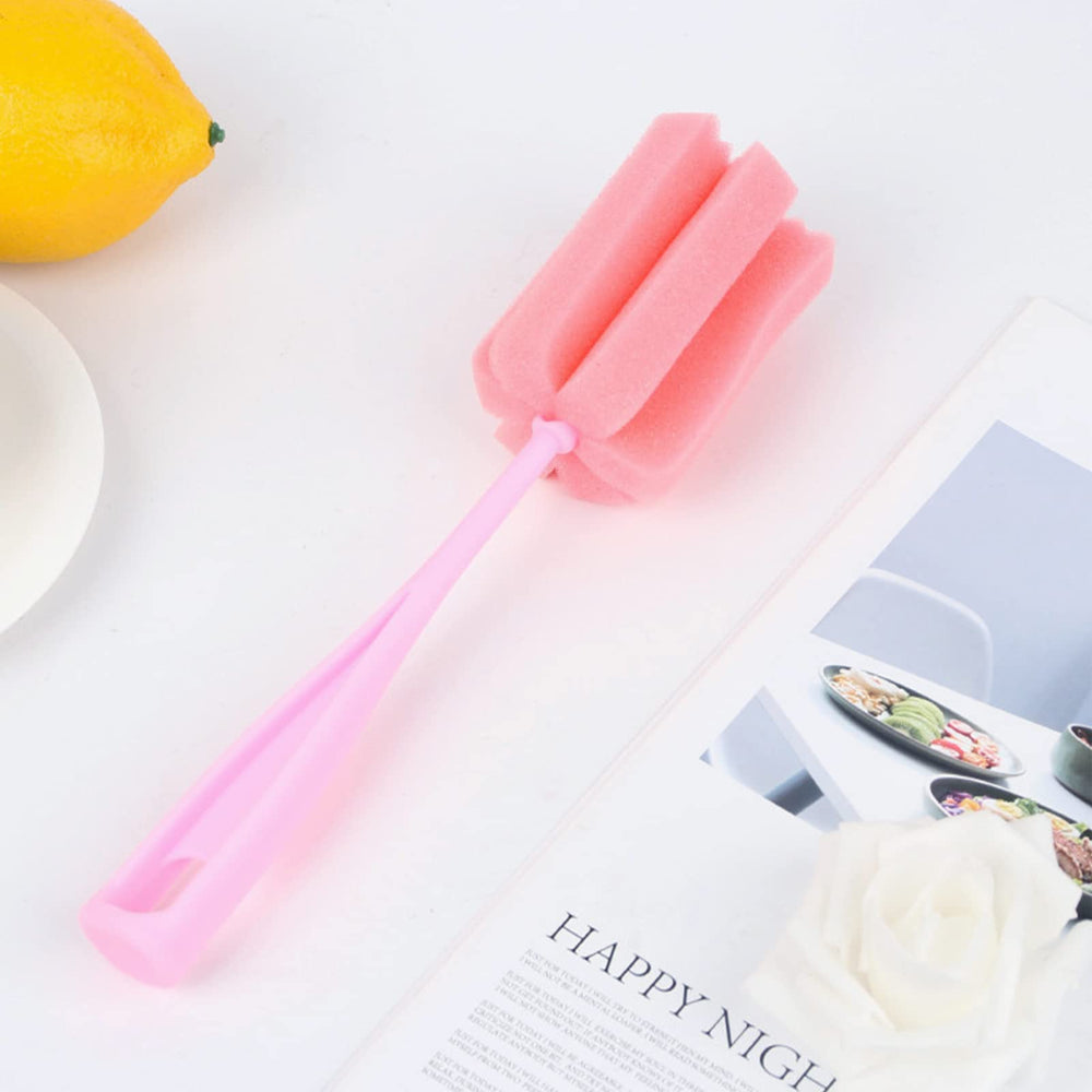 INVODA bottle brush set ideal for baby bottles and glassware.