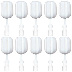 INVODA bottle brush replacement heads packaging shows 10-pack eco-friendly refills