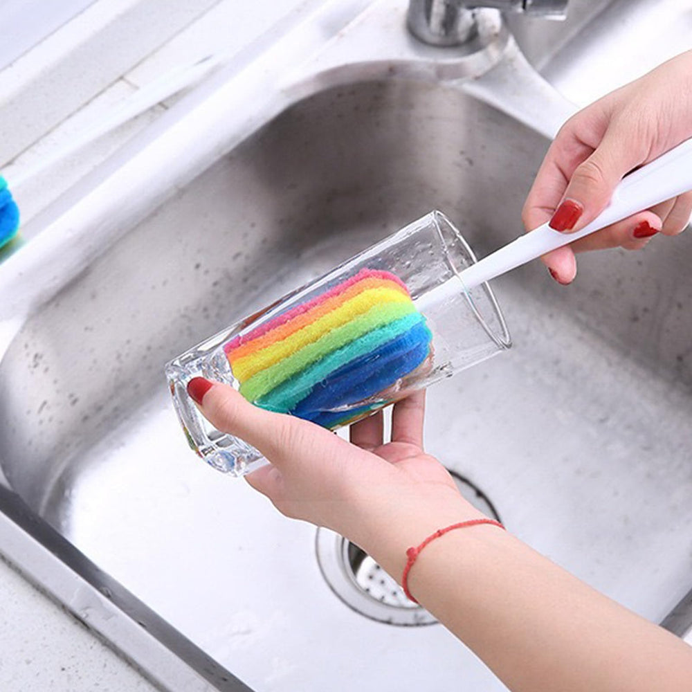 INVODA high-density bristles generate rich foam for thorough cleaning