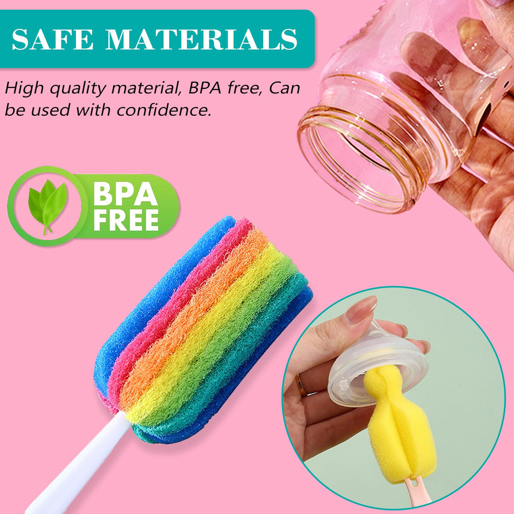 INVODA nipple brush cleaner designed for small bottle parts