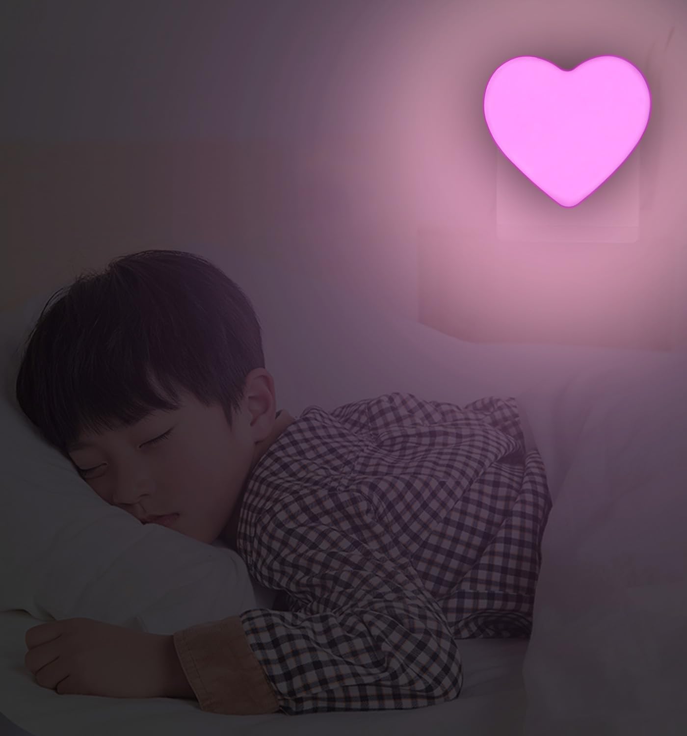 INZU Night Light enhances nighttime navigation in a kids room
