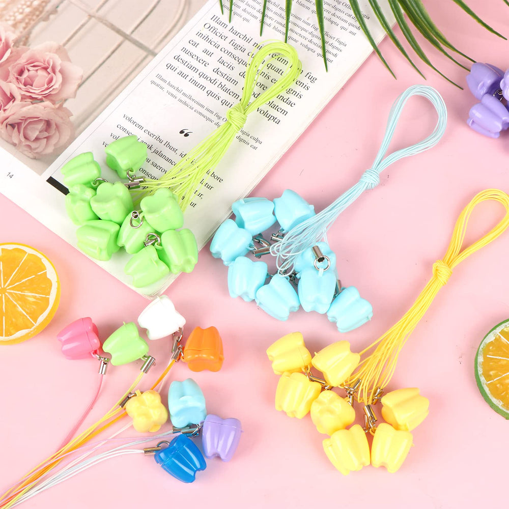 ioffersuper tooth saver teeth storage closeup highlights durable, corrosion-resistant cases for baby teeth.