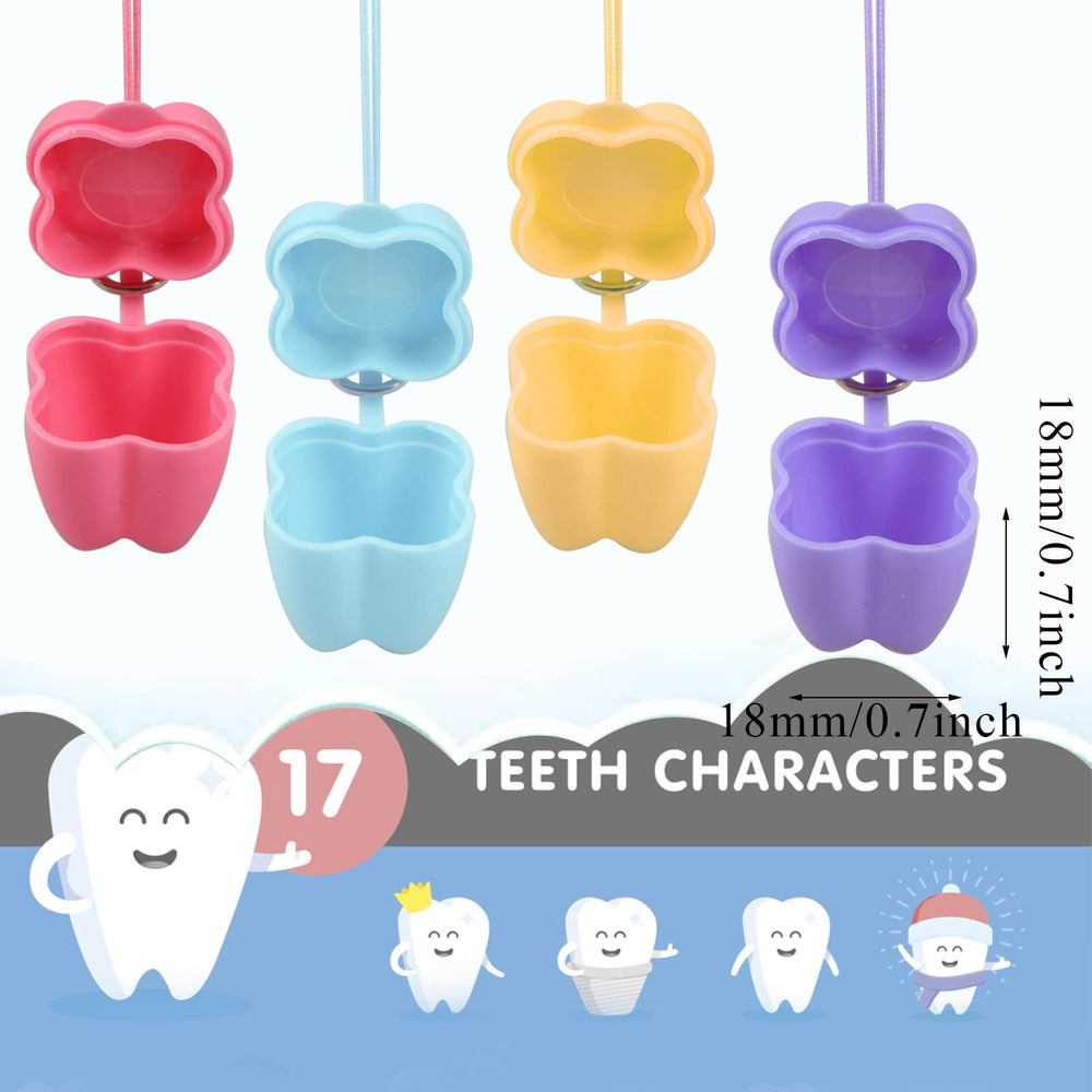 ioffersuper tooth saver under-pillow scene illustrates easy storage for lost teeth.