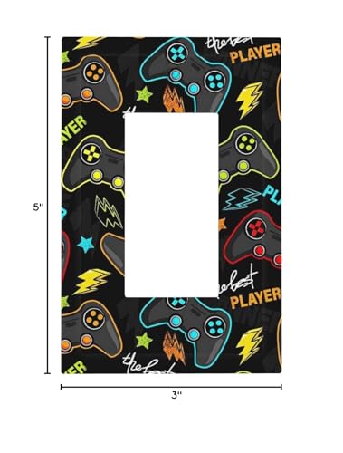 IOFNG wall plate decor idea for living rooms and teens’ spaces.