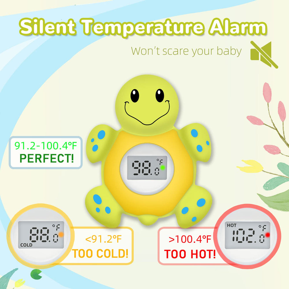 IOG temperature alert with hot and cold lights helps gauge water readiness