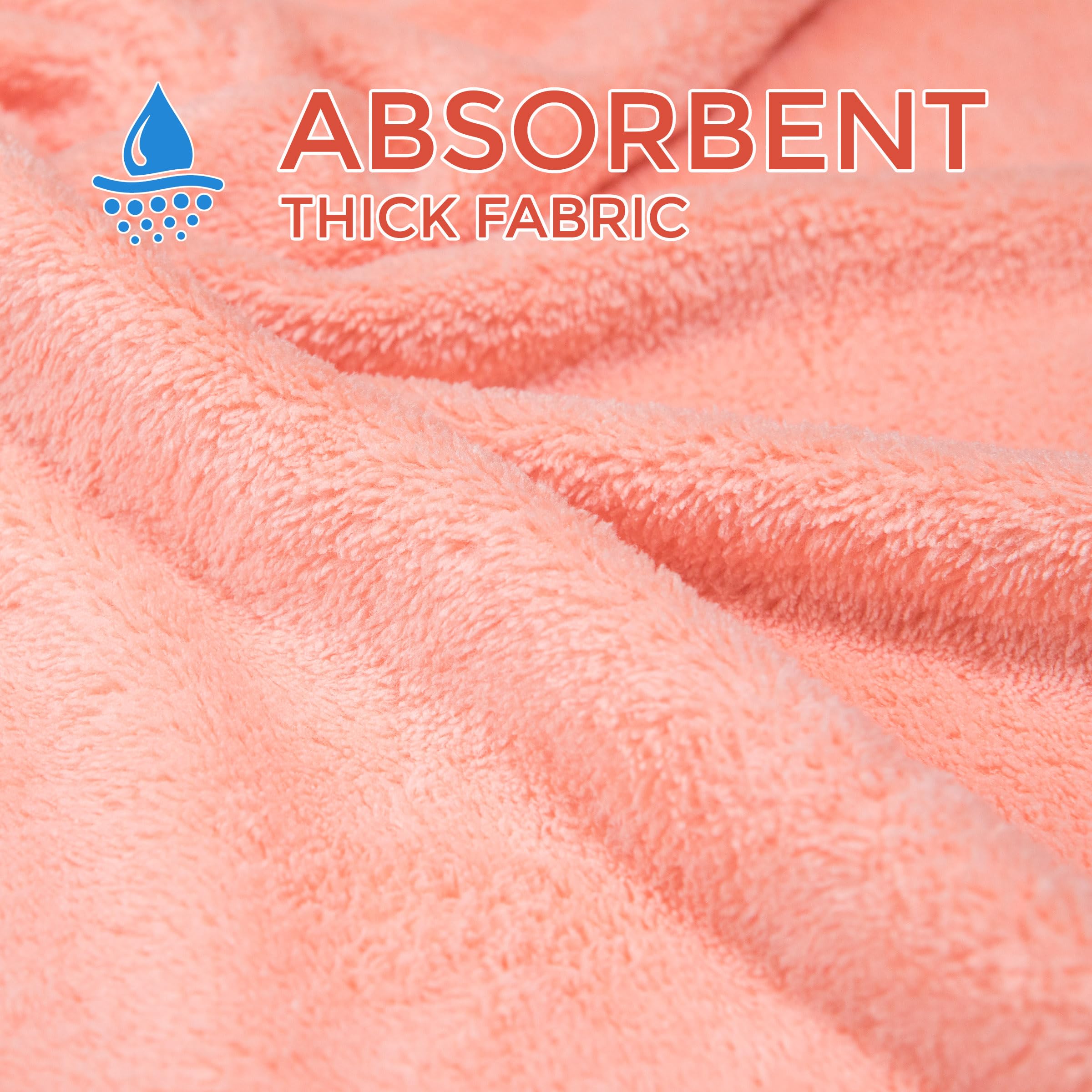 Ioly's hooded baby towel orange kid-use image conveys practical bath-time wrap for newborns to toddlers