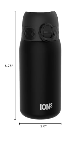Ion8 bottle supports hot and cold drinks for year-round hydration.