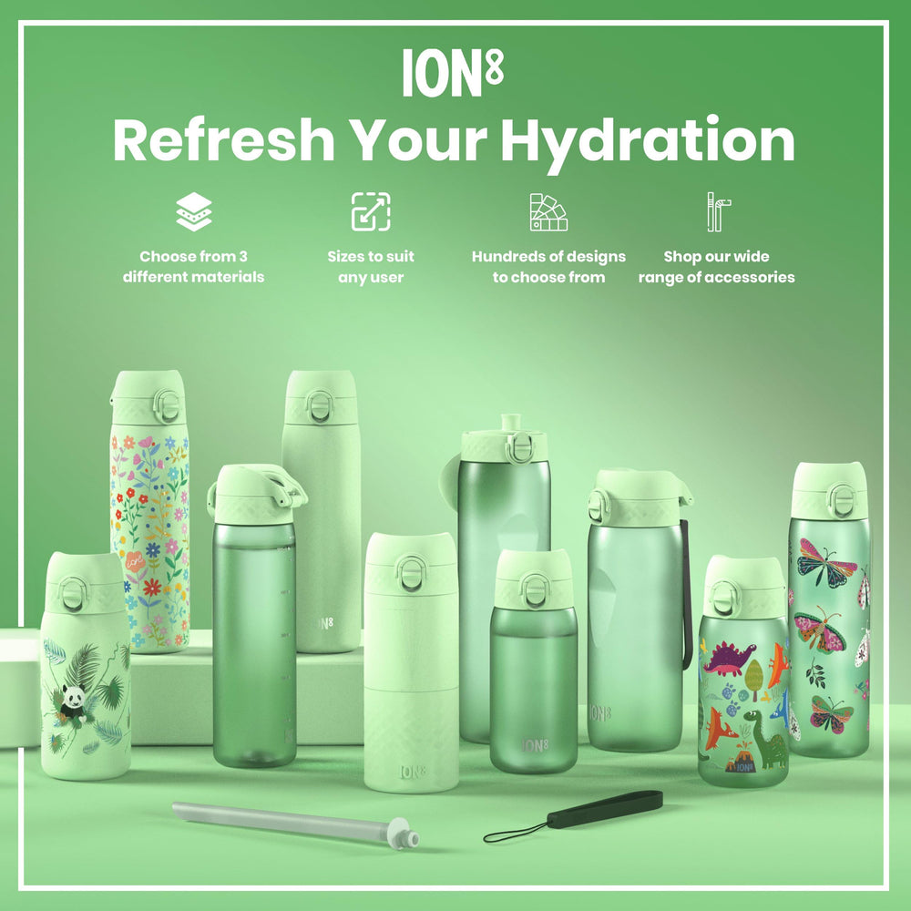 Ion8 bottle ready for top-rack dishwasher cleaning after school