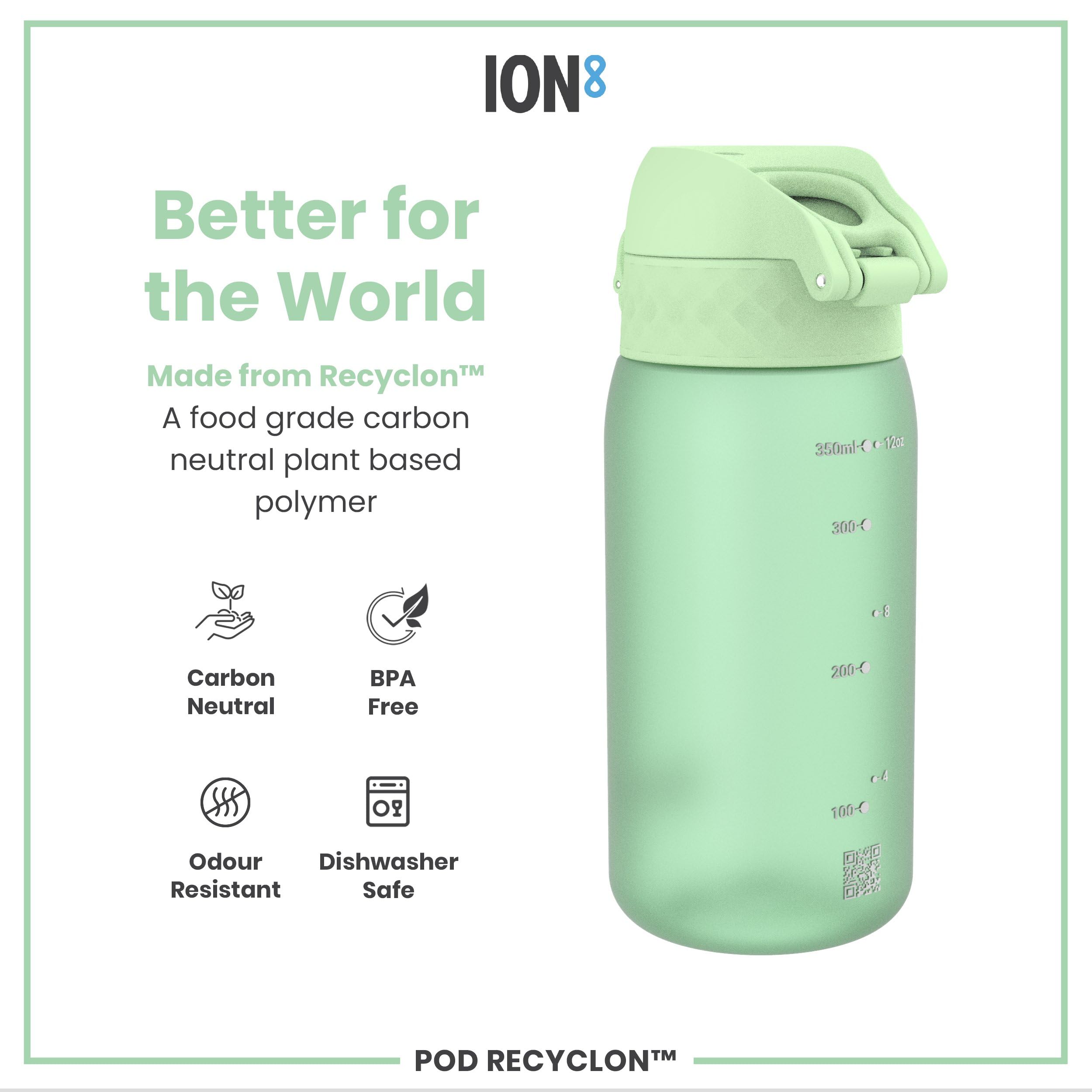Ion8 BPA-free carbon-neutral plastic bottle emphasizes safety and eco-friendly choice