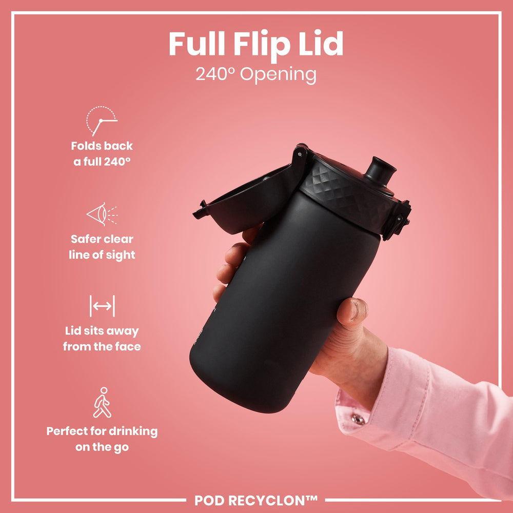 Ion8 carry-handle hidden design for easy one-handed carrying.