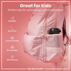 Ion8 one-finger spout-open feature enabling quick, hygienic sips.
