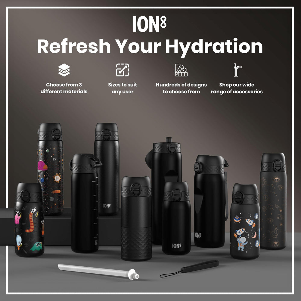 Ion8 Recyclon BPA-free plastic preserves flavor and safety.