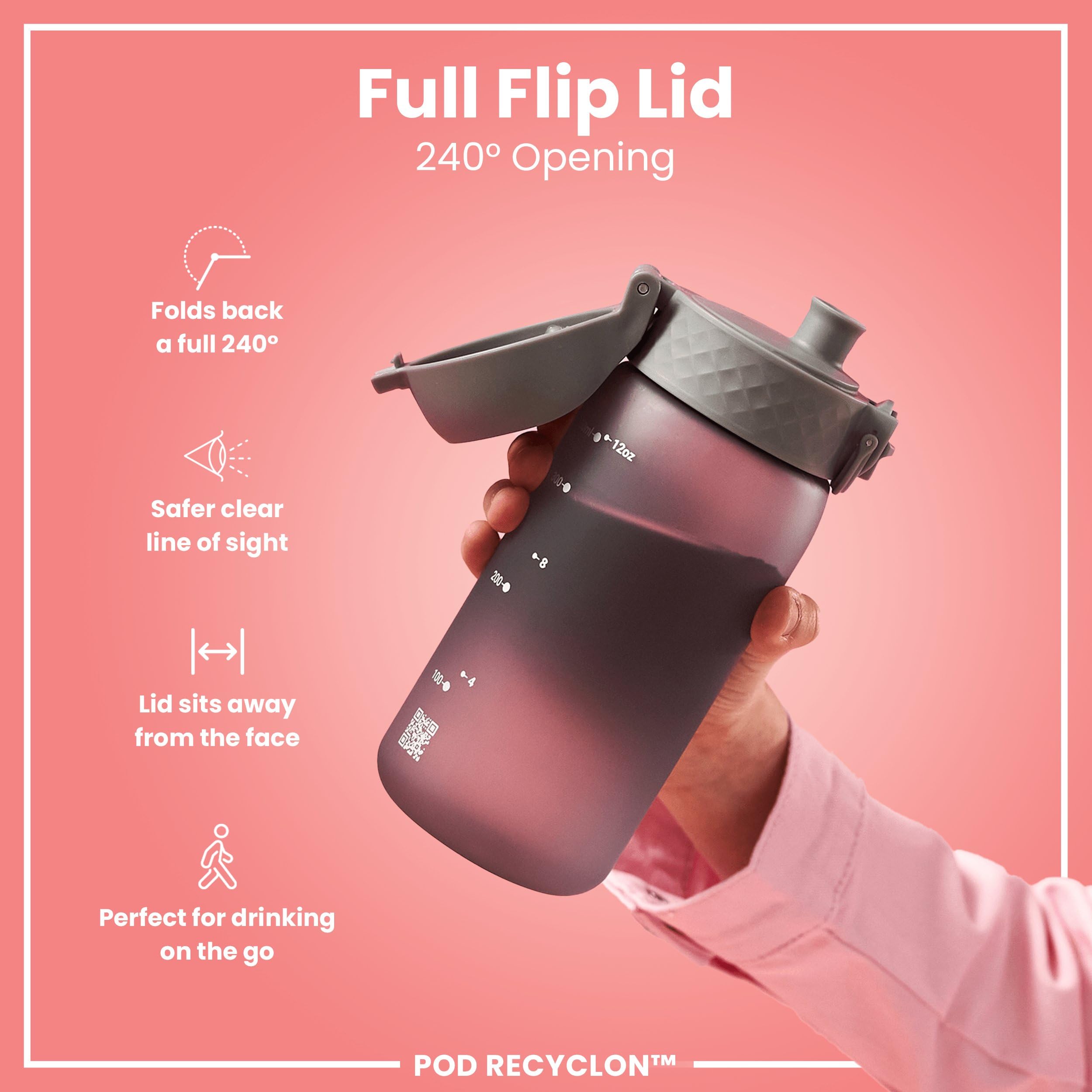 Ion8 bottle is top-rack dishwasher-safe for quick, thorough cleaning.