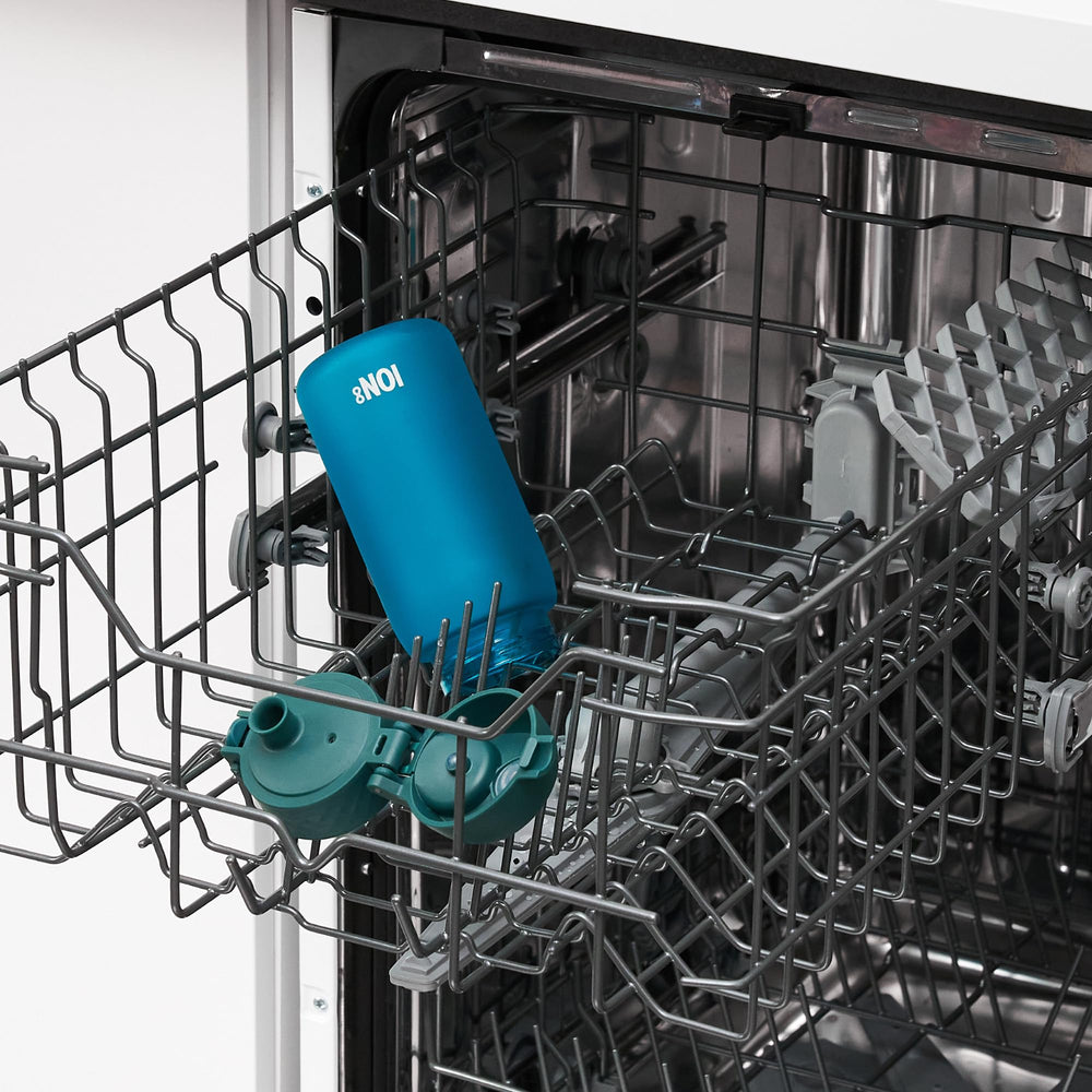 Ion8 eco-friendly hydration with carbon-neutral plastic.