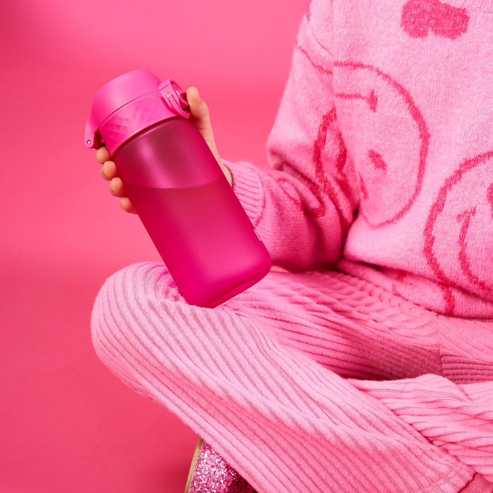 Ion8 carbon-neutral Recyclon plastic bottle emphasizes eco-friendly choice