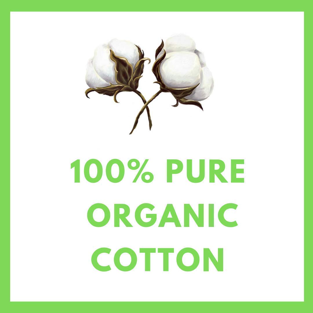 ipek Baby Organic Large Dry Pads biodegradable bag packaging supports eco-friendly disposal.