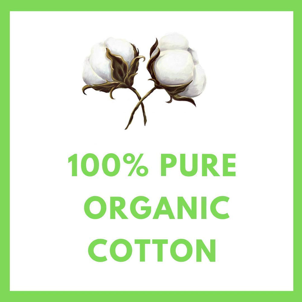 ipek Baby Organic Large Dry Pads biodegradable bag packaging supports eco-friendly disposal.