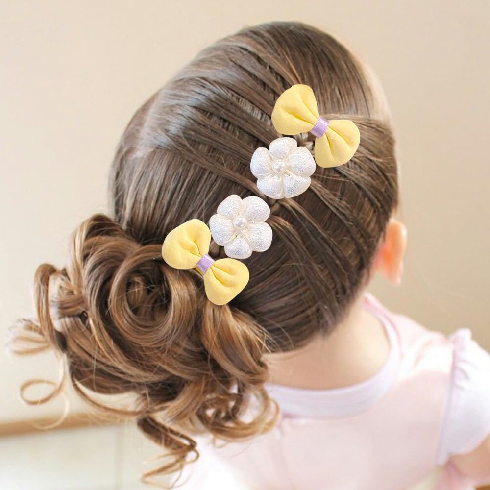 IPEWOEF tiny flower clips make a thoughtful gift for girls, birthdays, and holidays.