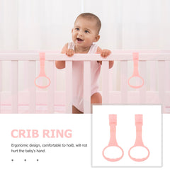 iplusmile tool-free installation rails demonstrate quick setup without tools around the playpen.