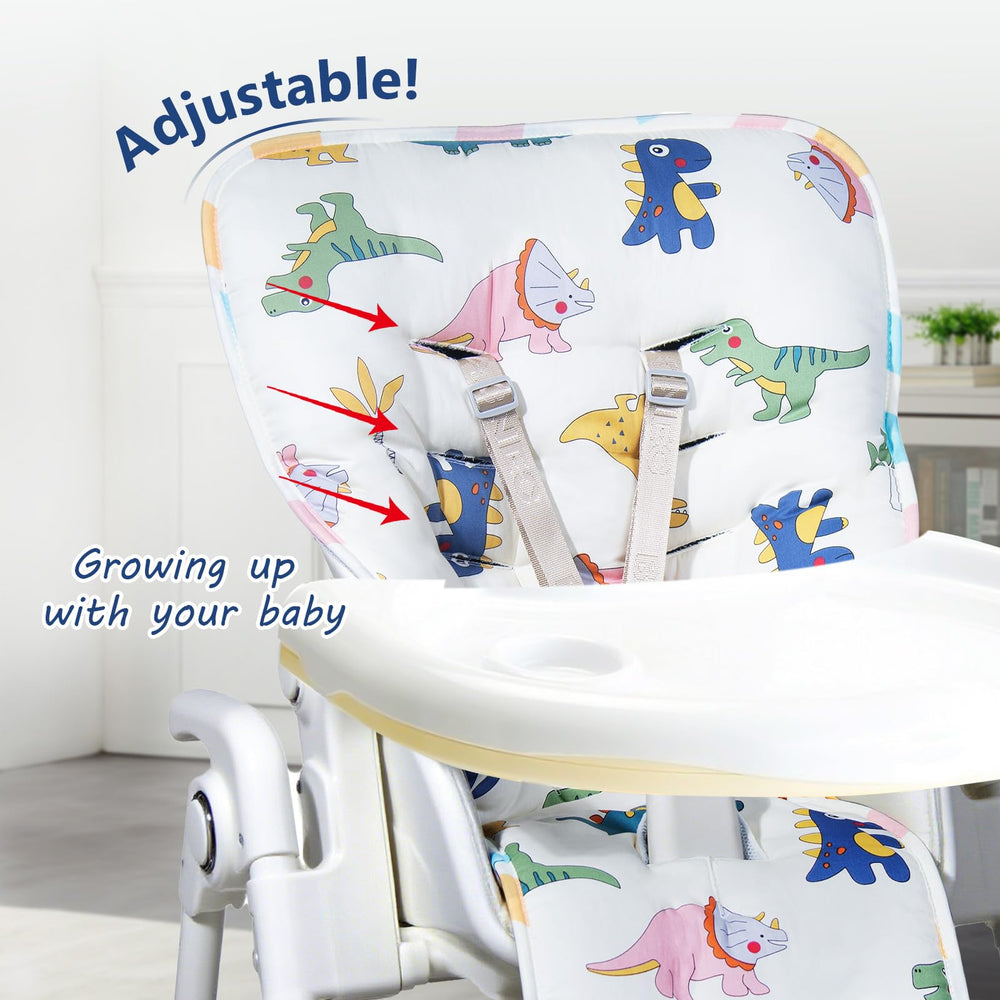 IPOZITO Baby High Chair Pad provides plush comfort during family mealtimes.