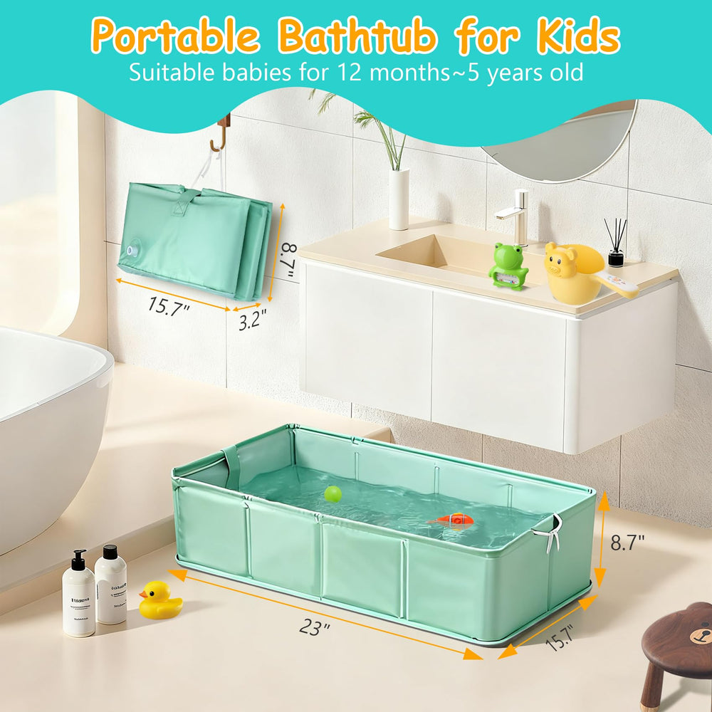 IQYIQY travel-friendly design supports baths during trips and visits.