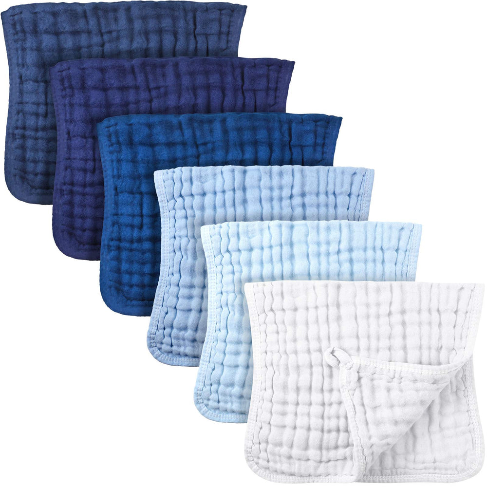 Irenare burp cloth soft touch blue, gentle on baby skin and comfy to hold.
