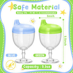 Irenare scale-marked baby cup helps portion control during meals and snacks.