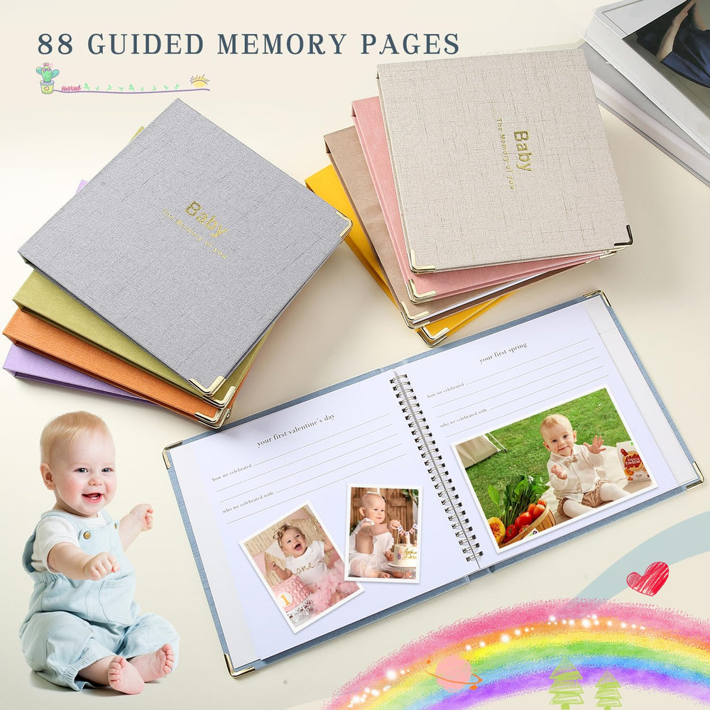 Ring binder on Iridipity memory book for easy writing and organization