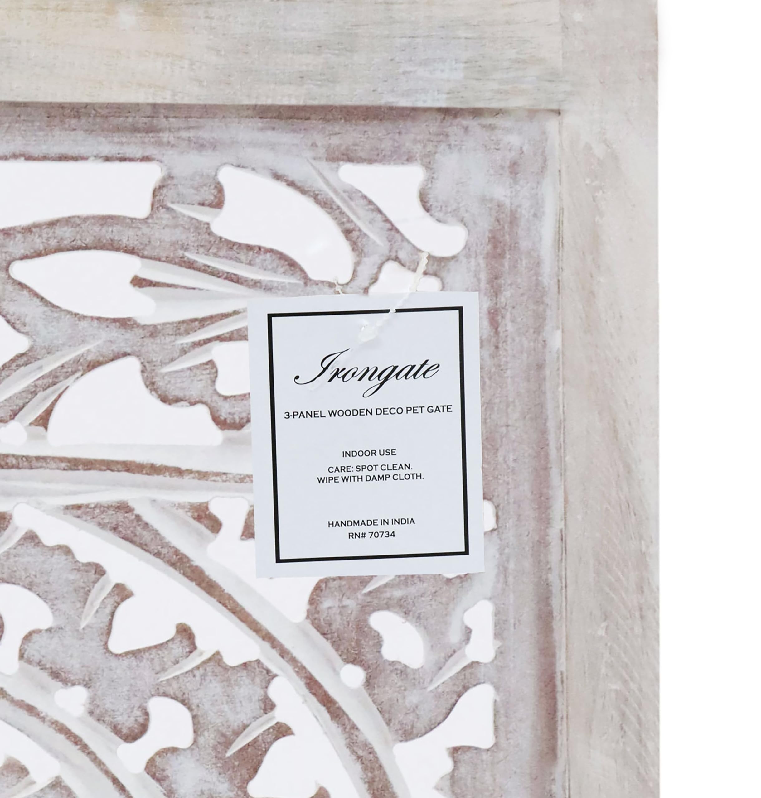 IRONGATE gate folded for compact storage and portability