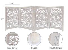IRONGATE wooden gate with white-wash finish blending with decor