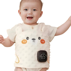 ISANPAN New Generation Baby Wrap heat shows gentle warmth for a comfy tummy.