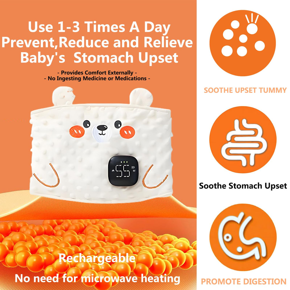 ISANPAN New Generation Baby Wrap vibration demonstrates subtle soothing pulses.