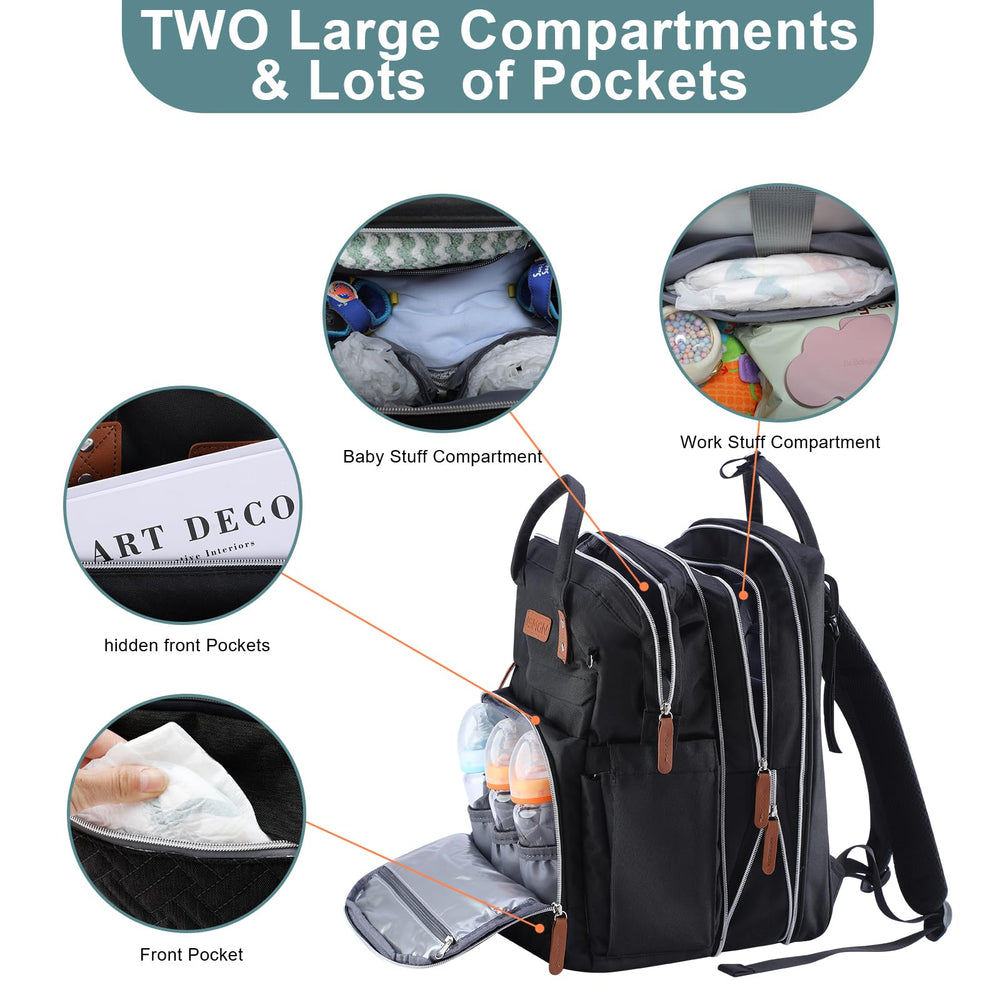 ISMGN insulated bottle pockets keep drinks at temperature on the go