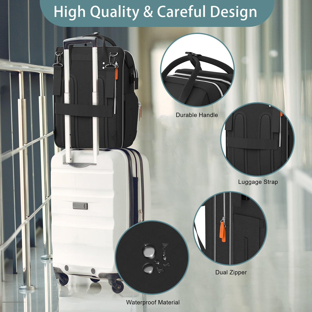 ISMGN padded shoulder straps and back panel for comfortable wear