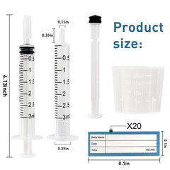ISOPEN colostrum collector kit measuring cup with clear scale for accurate portioning