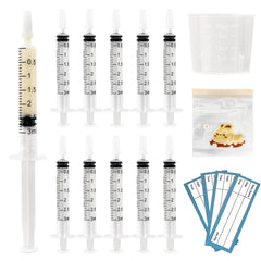 ISOPEN colostrum syringe cap seals securely for leak-free storage.