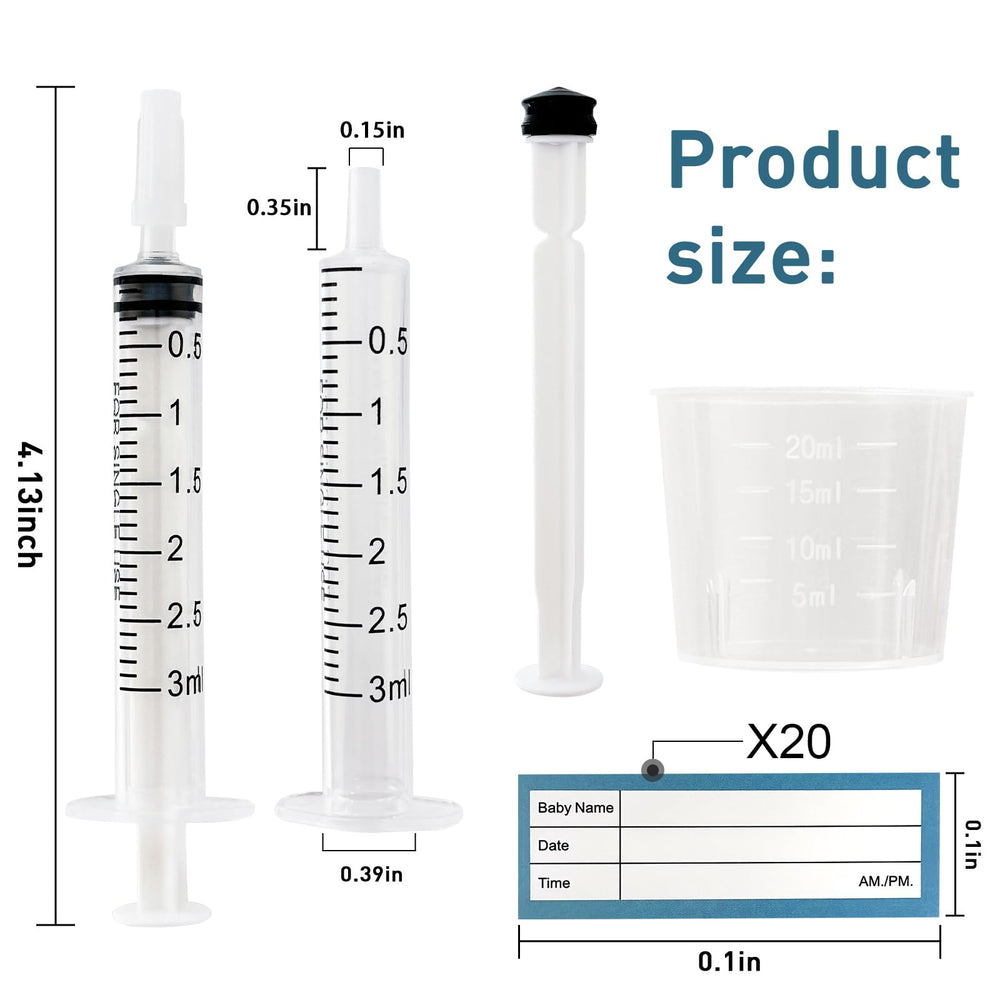 ISOPEN colostrum syringe sticker labels kits for easy organization.