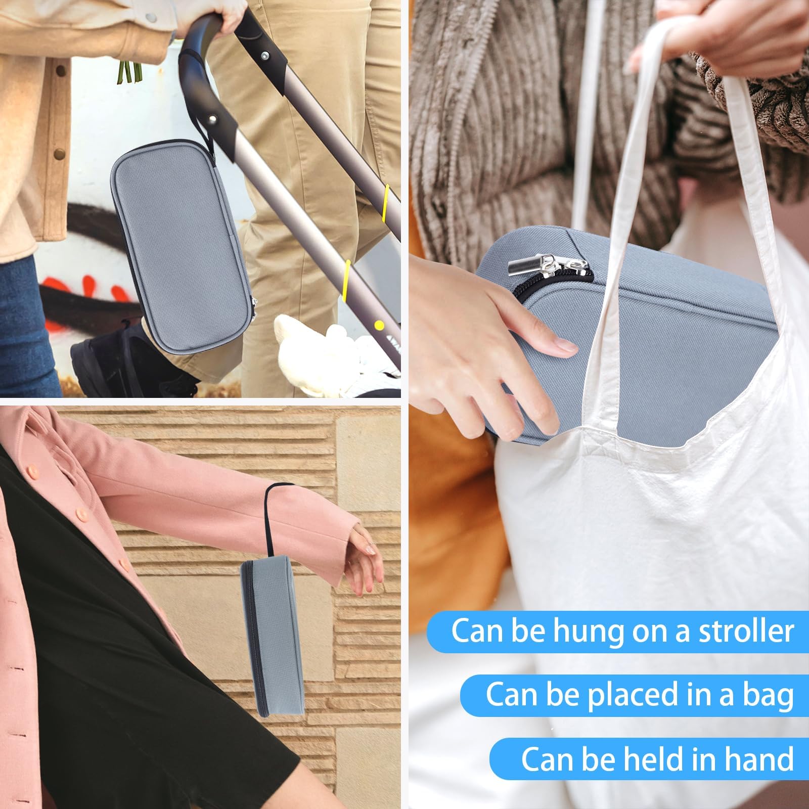 ISUSSER water-resistant Oxford outer for durable carry