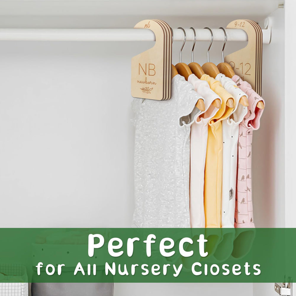 ITDYB 12-18 months divider assists seamless closet organization for toddlers.