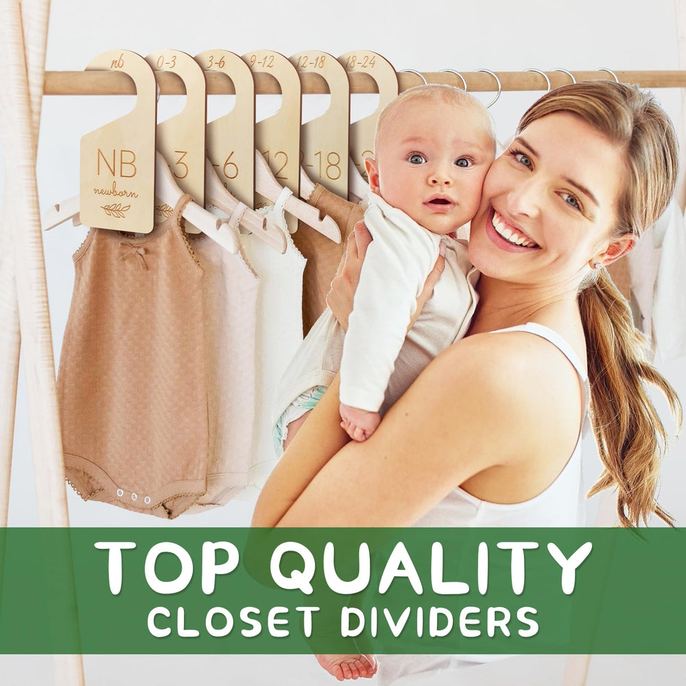 ITDYB 3-6 months divider organized at a glance with double-sided design.