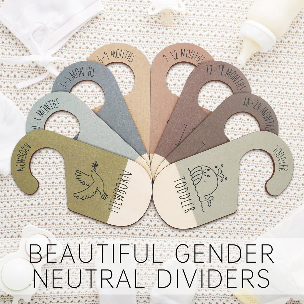ITDYB wooden dividers showcase double-sided design for clear readability