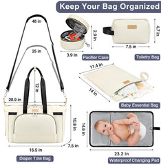 ITIEZY bag back pocket separates wet and dry items for quick freshening up.