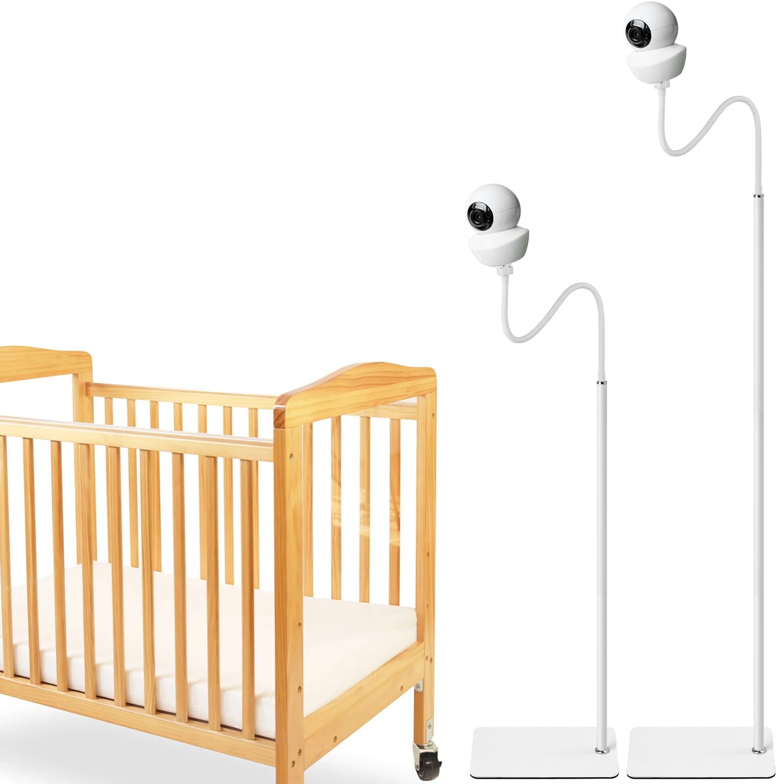 iTODOS baby monitor floor stand base offers stable support for safe monitoring