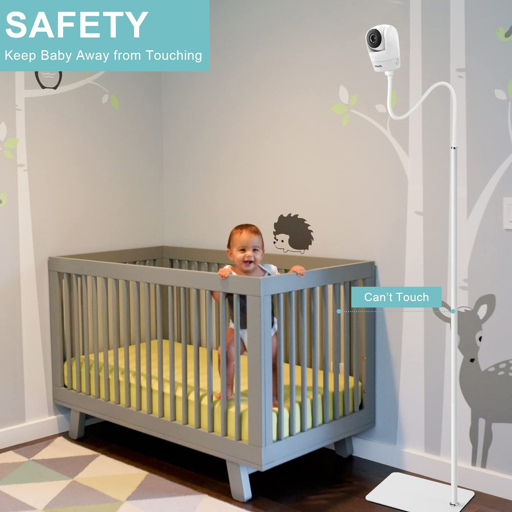 iTODOS nursery view shows the white finish blending with decor